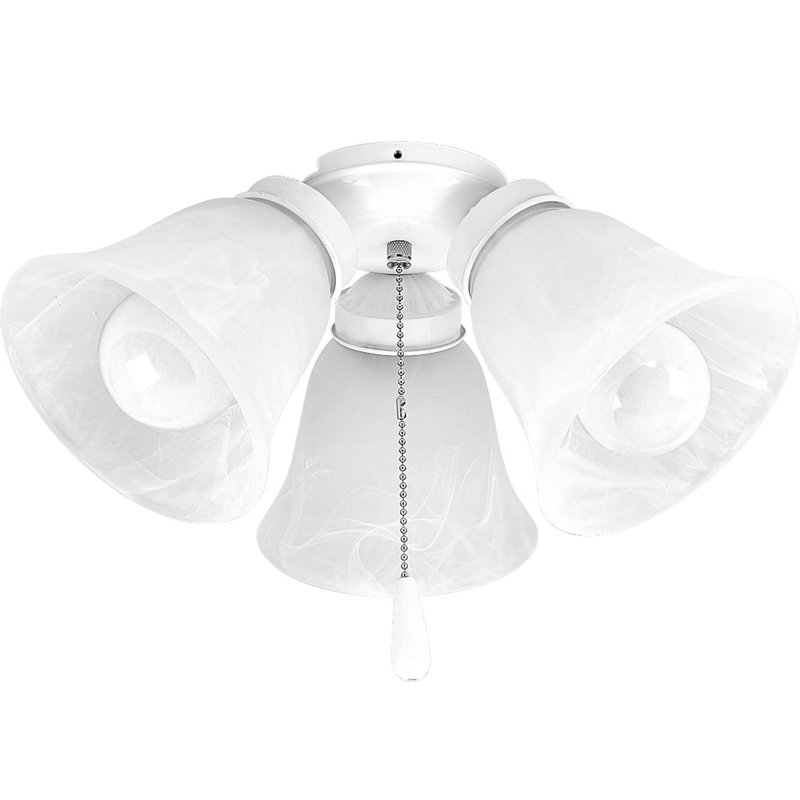 Winston Porter 3Light Universal LED Ceiling Fan Branched Ceiling Fan